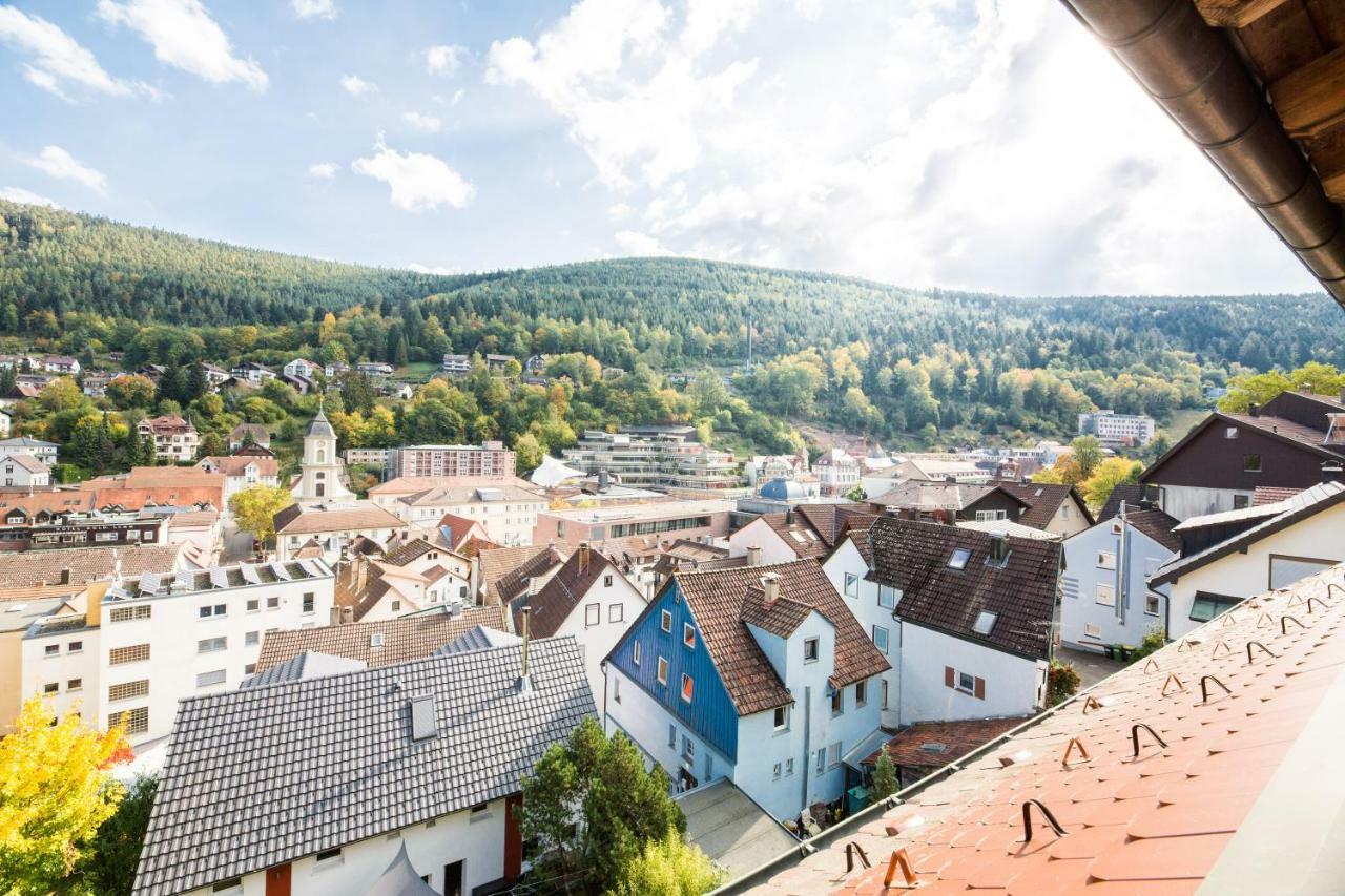 Spieglein Spieglein Lägenhet Bad Wildbad Exteriör bild